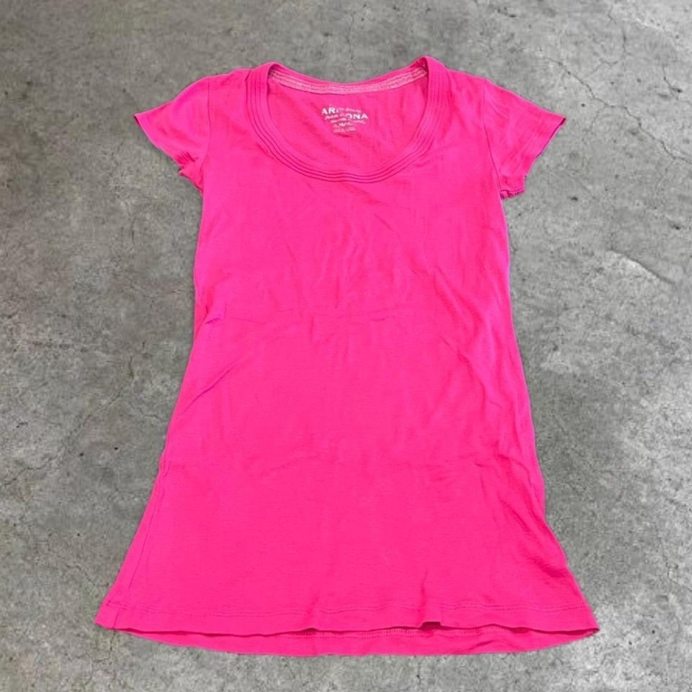 y2k hot pink tight baby tee medium